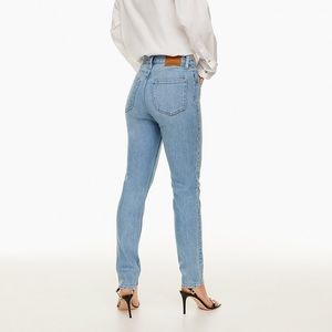 Denim Forum THE '80S BARDOT HI-RISE SLIM JEAN - size 24